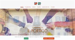 Desktop Screenshot of cooperativailportico.com